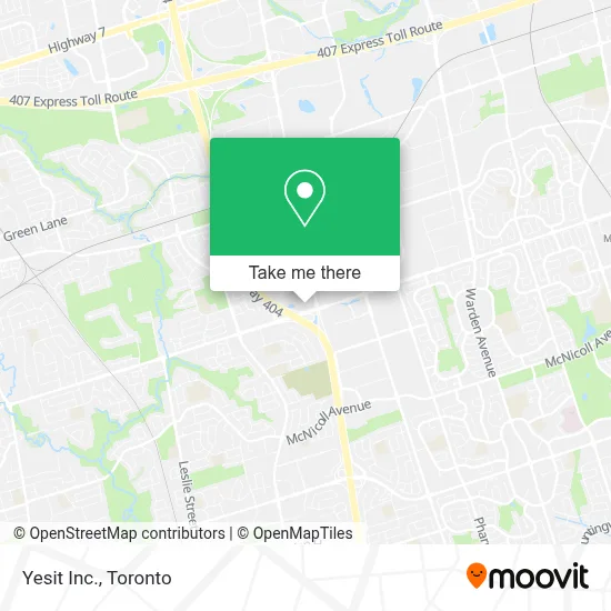 Yesit Inc. map