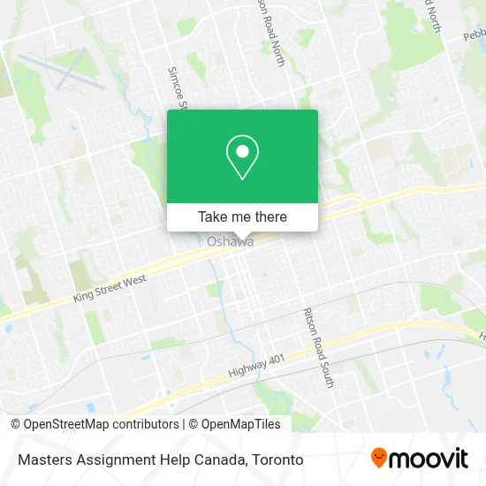 Masters Assignment Help Canada map
