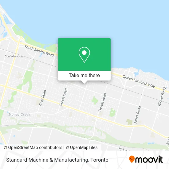 Standard Machine & Manufacturing map