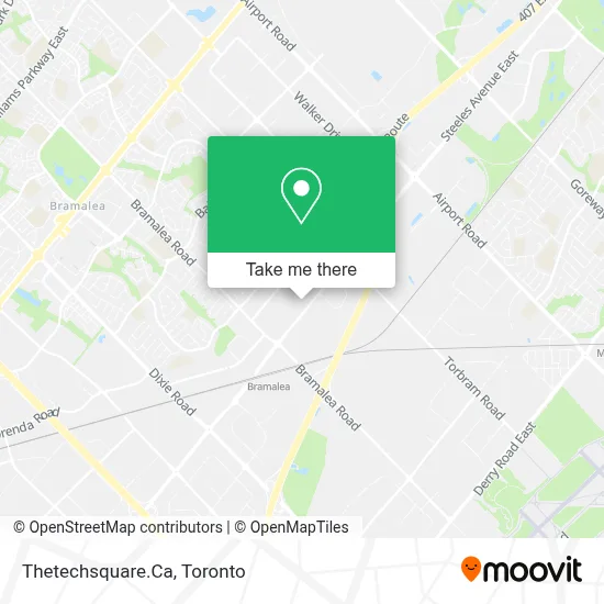 Thetechsquare.Ca map