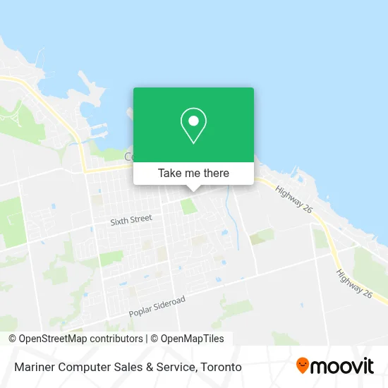 Mariner Computer Sales & Service map