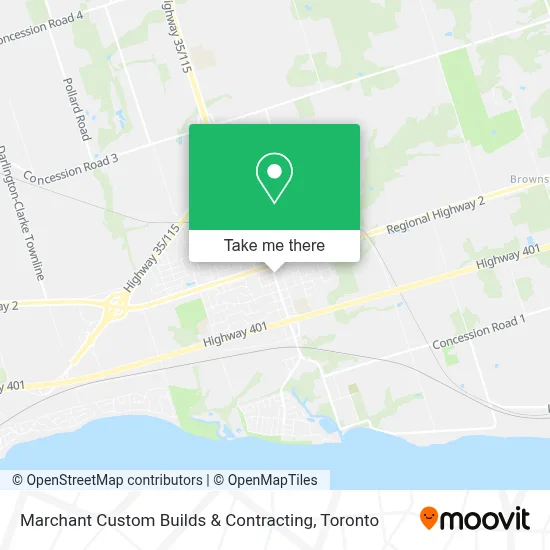 Marchant Custom Builds & Contracting map