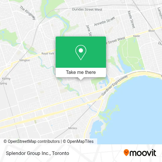 Splendor Group Inc. map