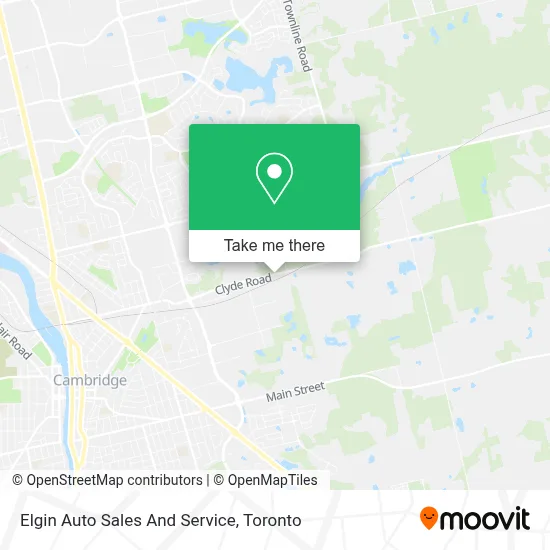 Elgin Auto Sales And Service map