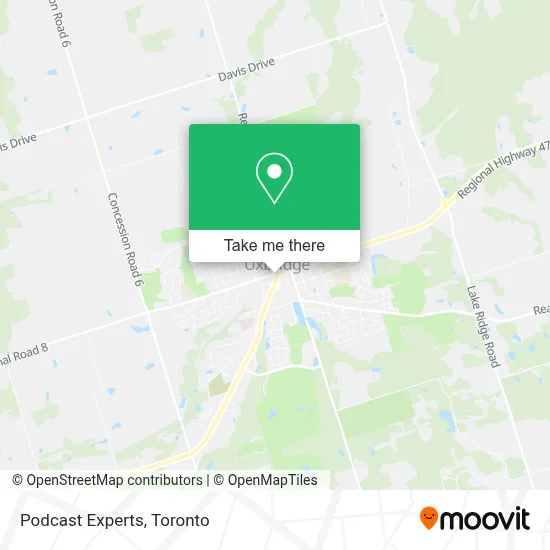 Podcast Experts map