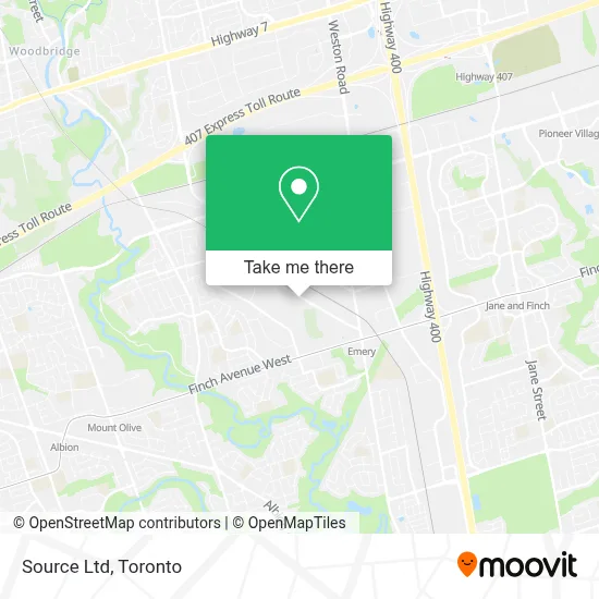 Source Ltd map