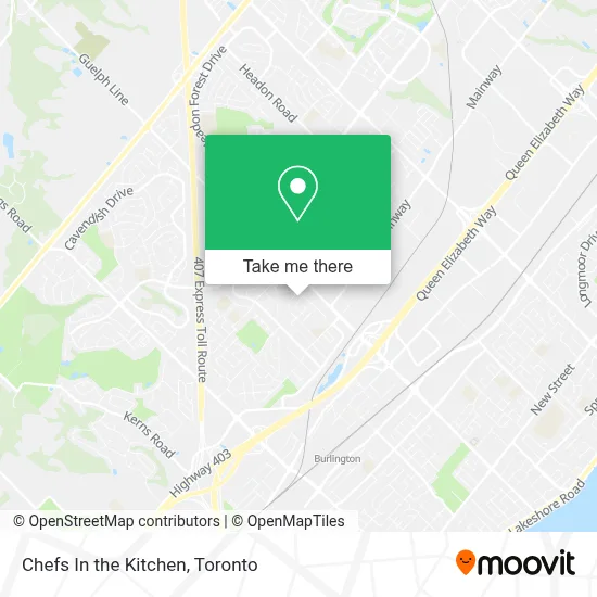Chefs In the Kitchen map