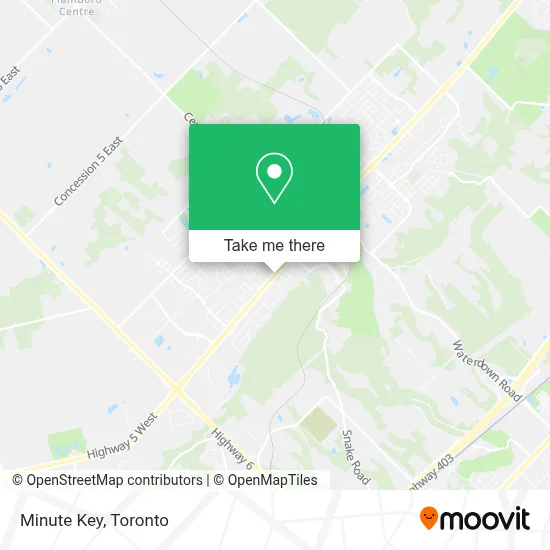 Minute Key map