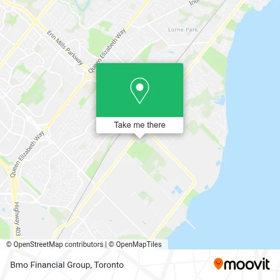 Bmo Financial Group map