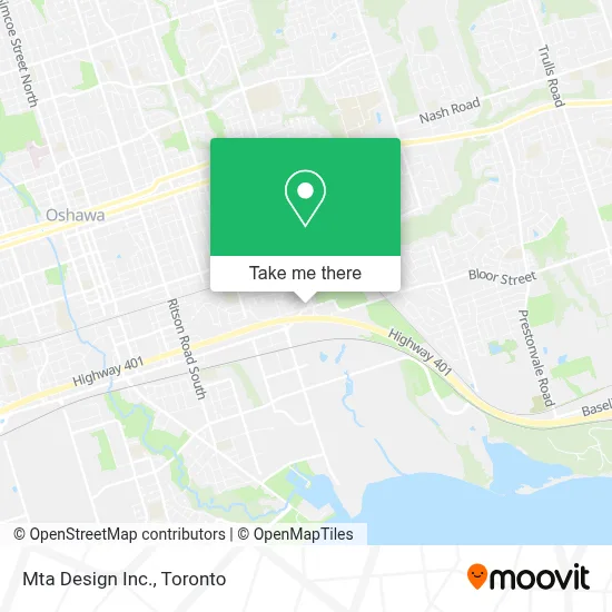Mta Design Inc. map
