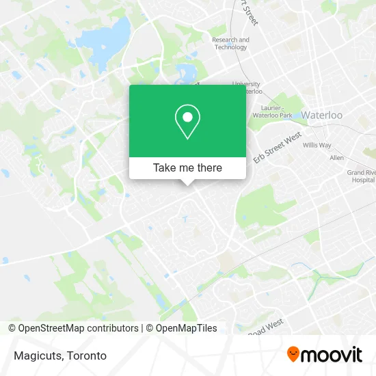 Magicuts map
