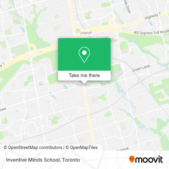 Inventive Minds School map