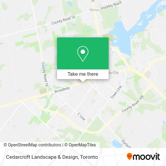 Cedarcroft Landscape & Design map
