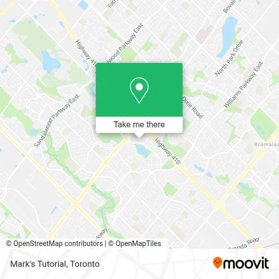 Mark's Tutorial map