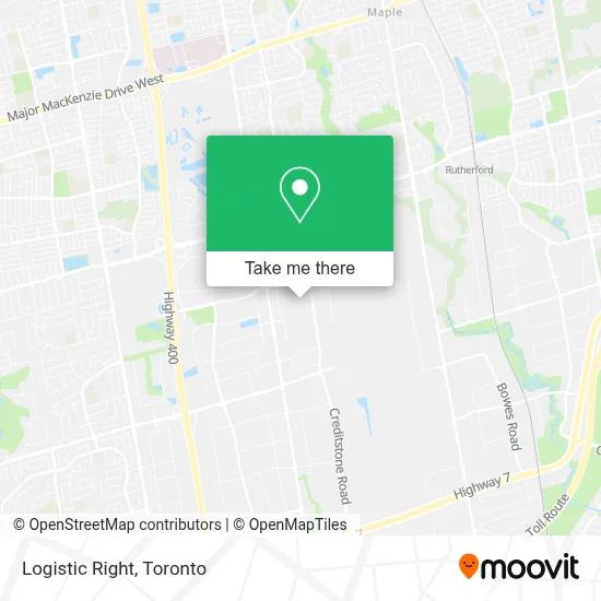 Logistic Right map