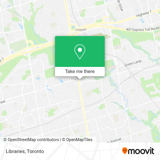 Libraries map