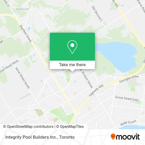 Integrity Pool Builders Inc. map