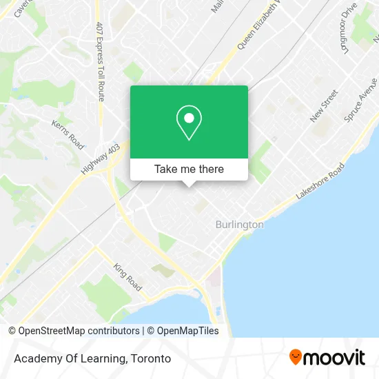 Academy Of Learning map