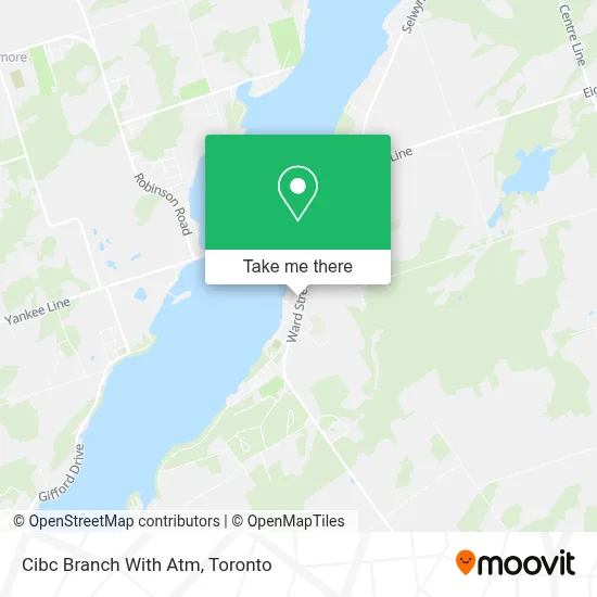 Cibc Branch With Atm map
