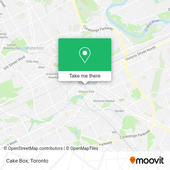 Cake Box map