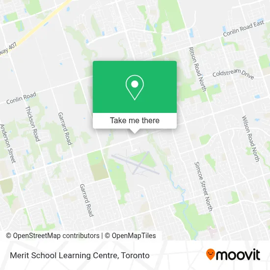 Merit School Learning Centre map