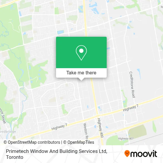 Primetech Window And Building Services Ltd map