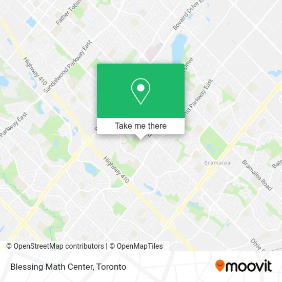 Blessing Math Center map