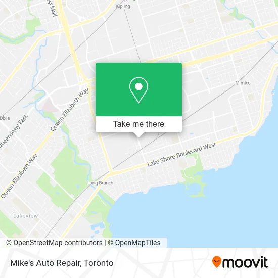 Mike's Auto Repair map