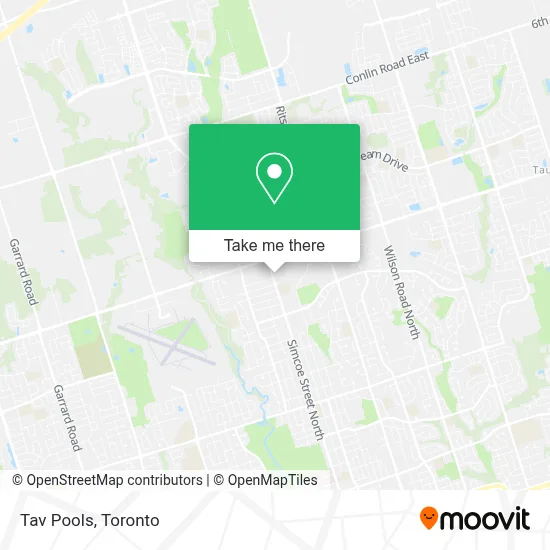 Tav Pools map