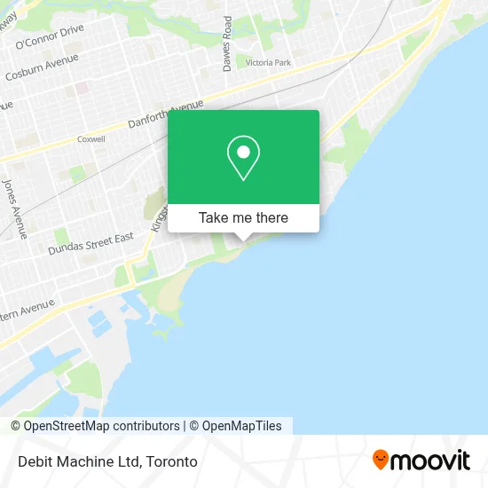 Debit Machine Ltd map