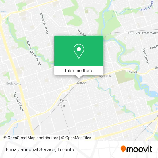 Elma Janitorial Service map