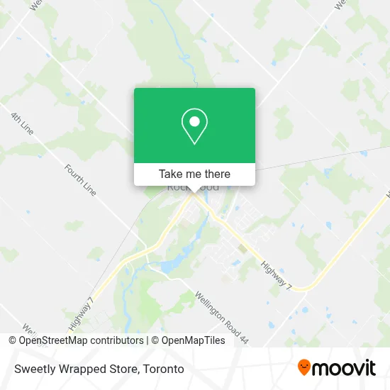 Sweetly Wrapped Store map
