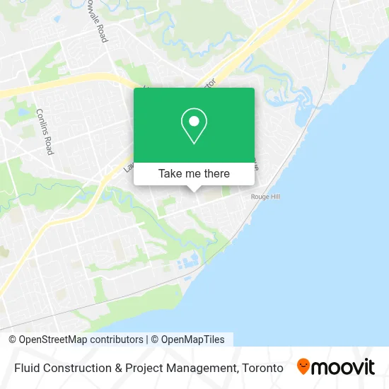 Fluid Construction & Project Management map