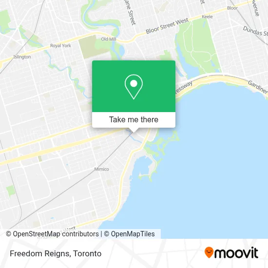 Freedom Reigns map