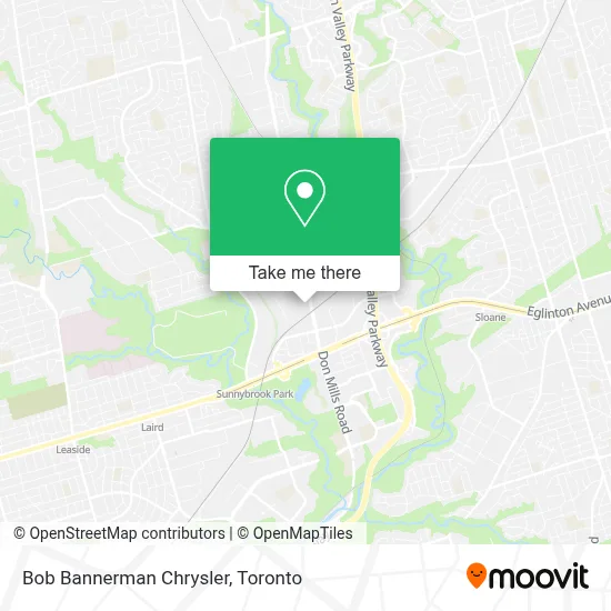 Bob Bannerman Chrysler map