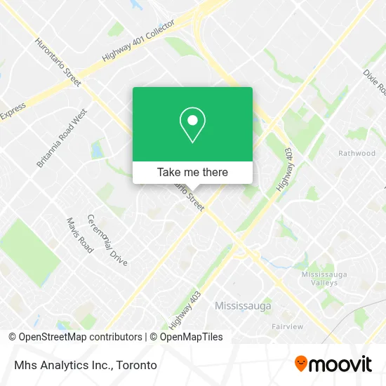 Mhs Analytics Inc. map