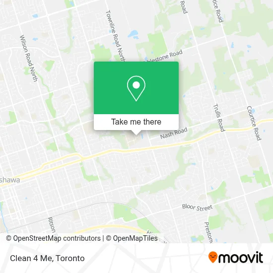 Clean 4 Me map