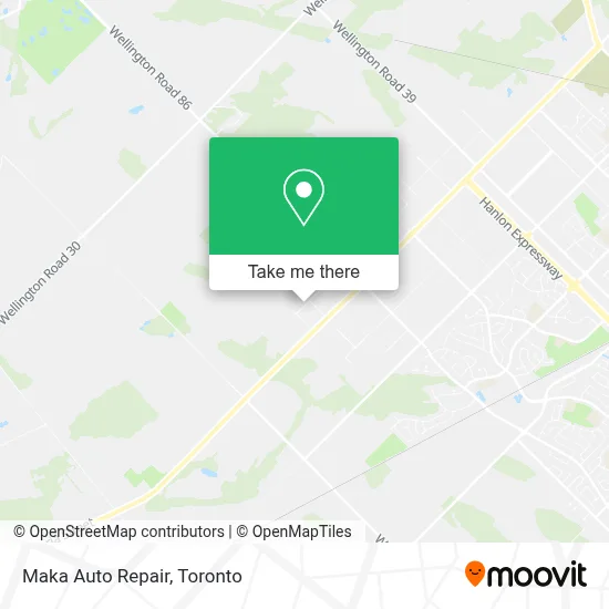 Maka Auto Repair map