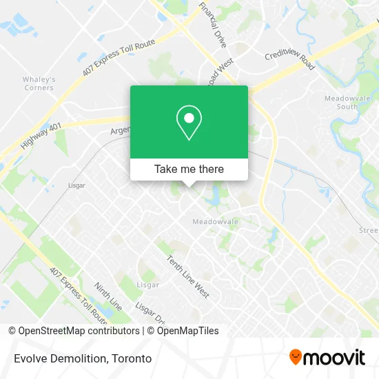 Evolve Demolition map