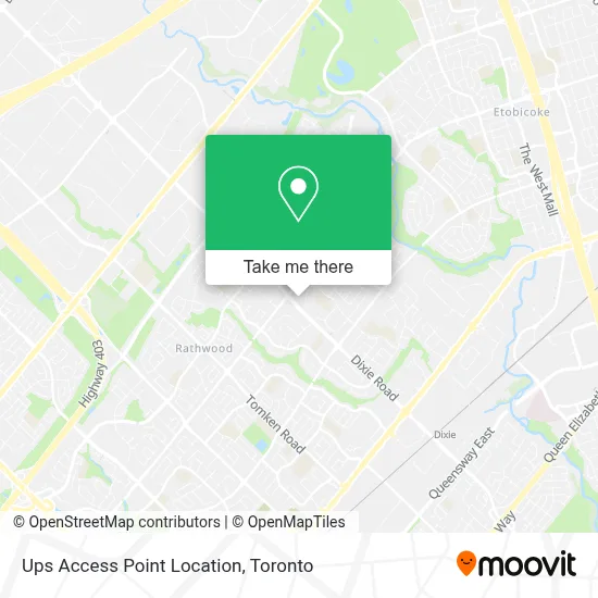 Ups Access Point Location plan