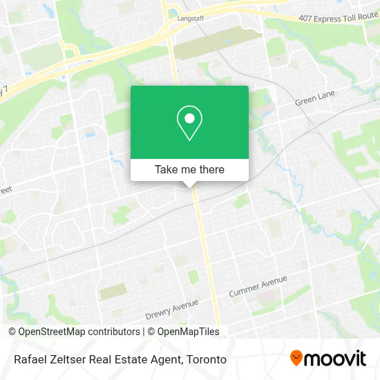 Rafael Zeltser Real Estate Agent map