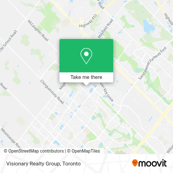 Visionary Realty Group map