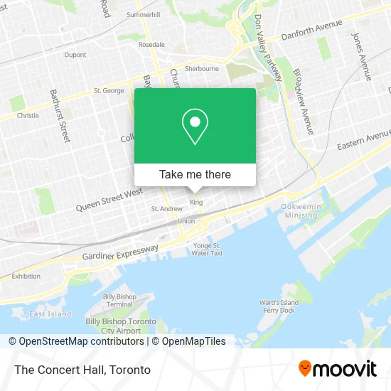 The Concert Hall map