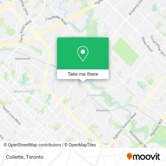 Collette map