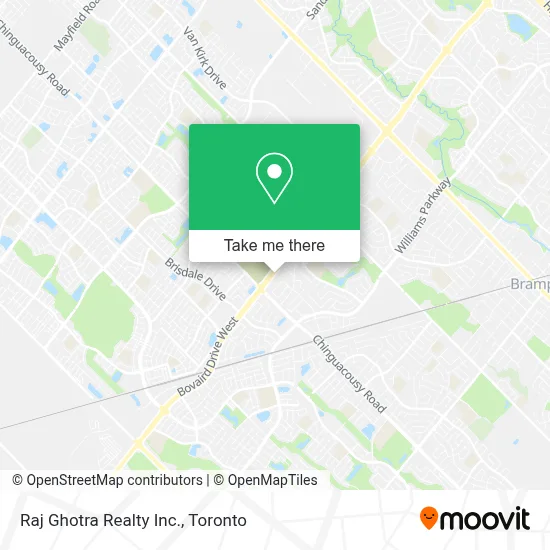 Raj Ghotra Realty Inc. map