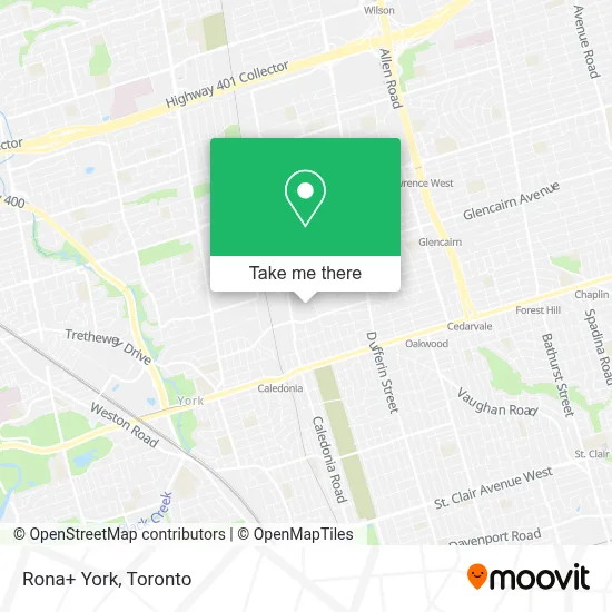 Rona+ York plan