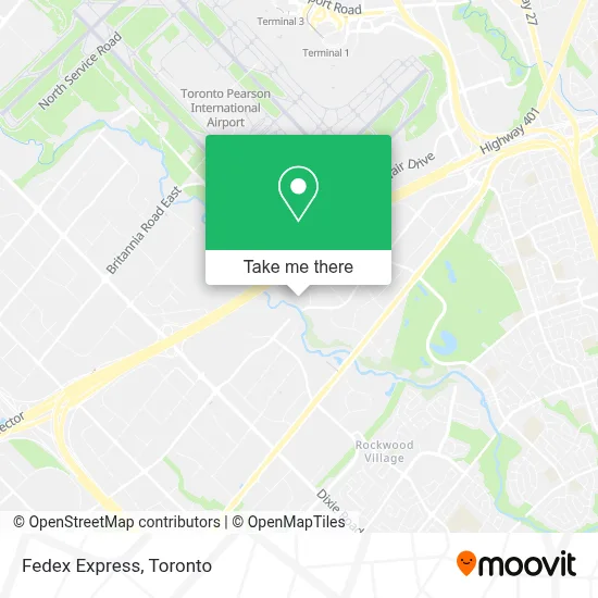 Fedex Express map