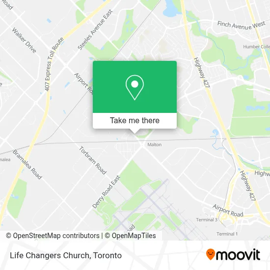 Life Changers Church map