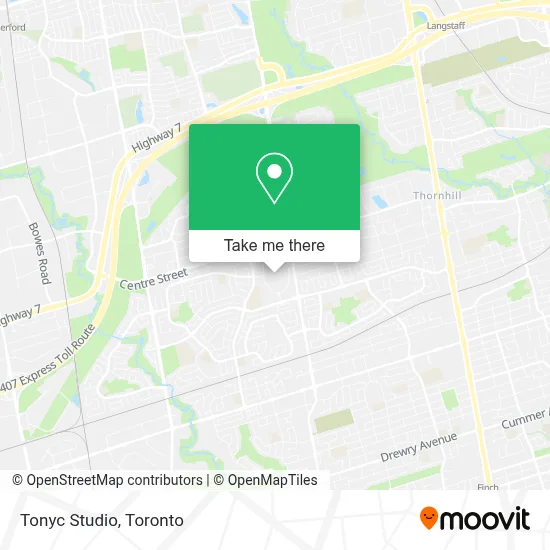 Tonyc Studio map