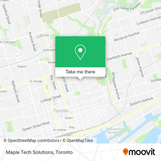 Maple Tech Solutions map